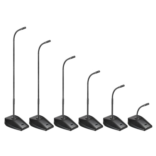 鐵三角 ES925C/DS5 心形電容式鵝頸話筒帶5針臺(tái)架供電模組