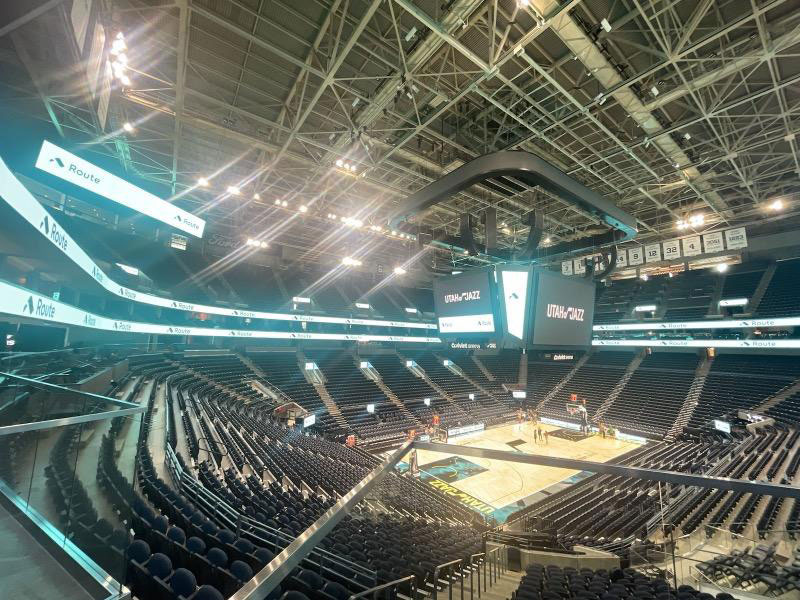 猶他爵士隊主場館計分屏、看臺屏、圍欄屏全景圖2 猶他爵士隊主場館計分屏、看臺屏、圍欄屏全景圖2